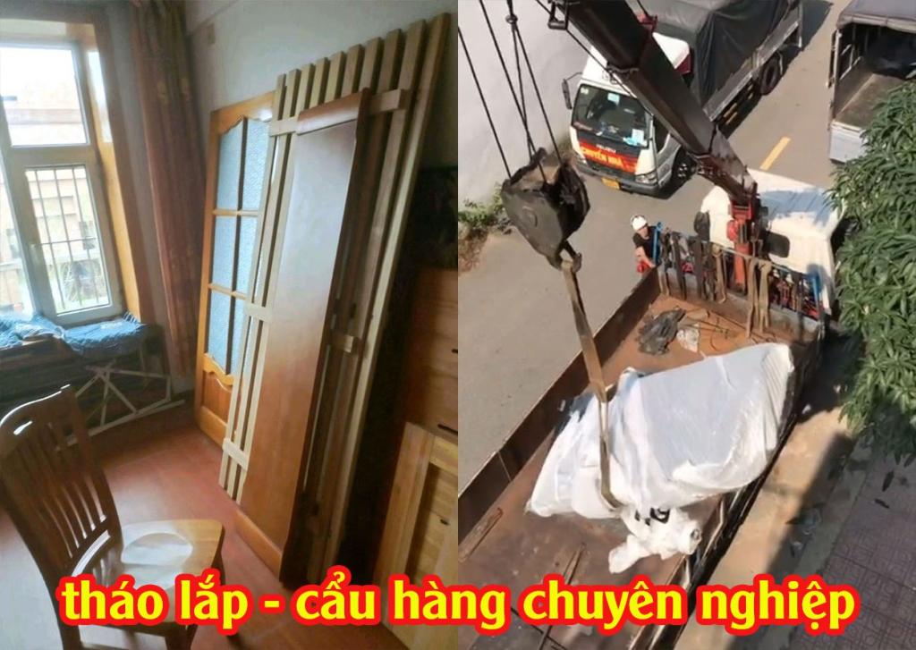 Công ty chuyển nhà tháo lắp cẩu hàng chuyên nghiệp tphcm