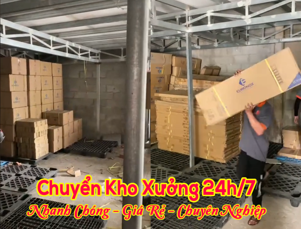 Chuyển kho nhà xưởng 24/7