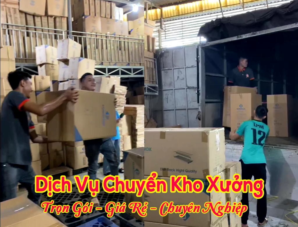 Dịch vụ chuyển kho xưởng trọn gói giá rẻ chuyên nghiệp tphcm